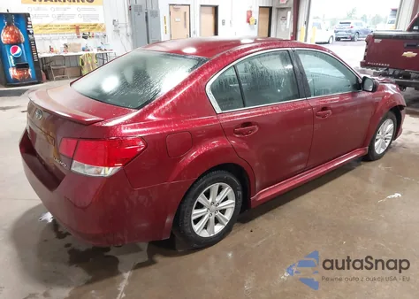 2011 Subaru Legacy 2.5I Premium из США, поврежденный, VIN 4S3BMCC62B3216836